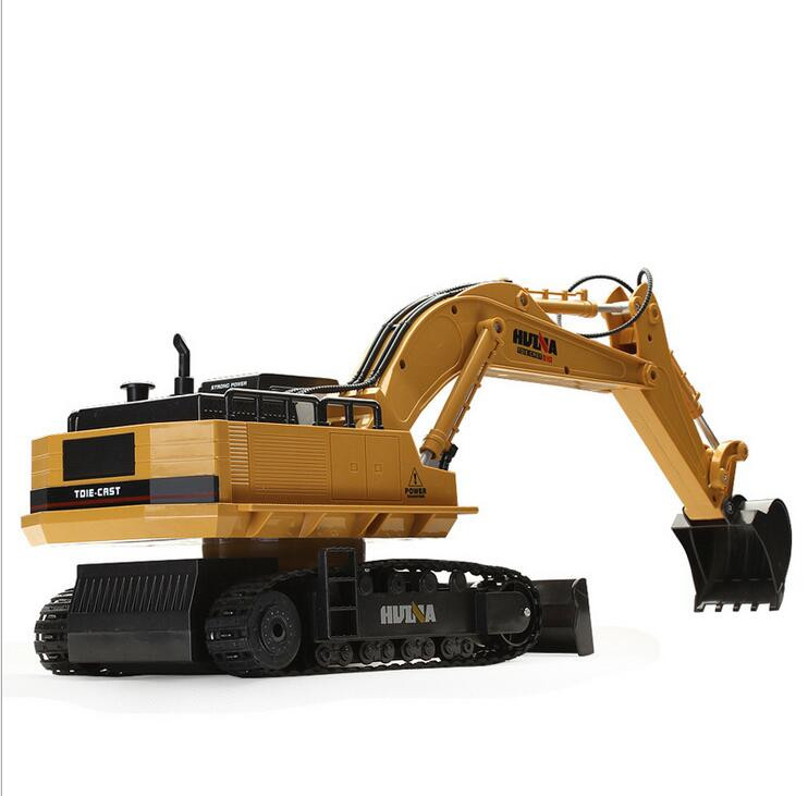 1510 HUINA TOYS 1:16 Scale 2.4GHz 11CH RC Alloy Excavator RTR