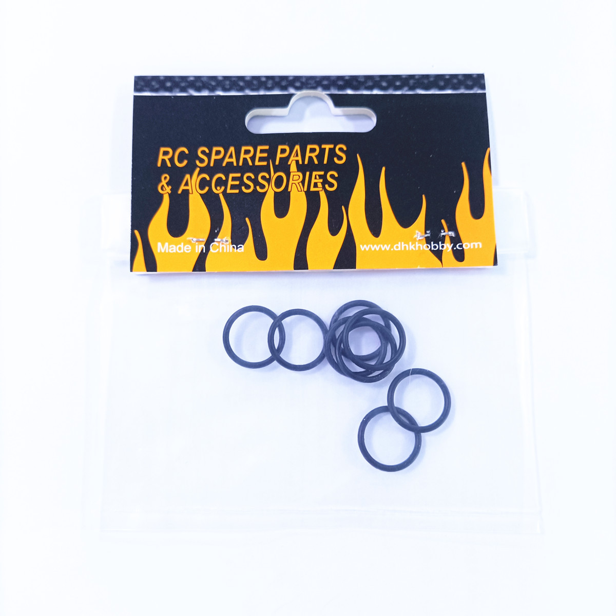 DHK  Hobby RC CAR PARTS O-rings for Hex (12x15x1.5mm) 8 pcs (RC Car spare parts 8382/8381 Adapters Wheel Shaft Pins Fixed Rubber Rings)