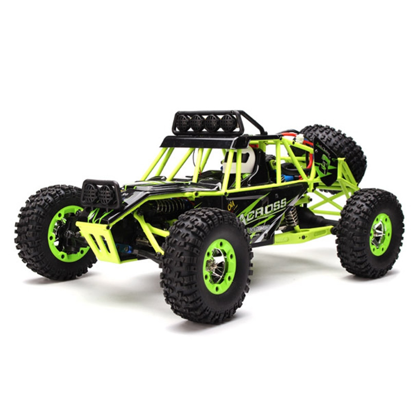 High Quality WLtoys 12428 2.4G 1/12 4WD Crawler RC Car With LED