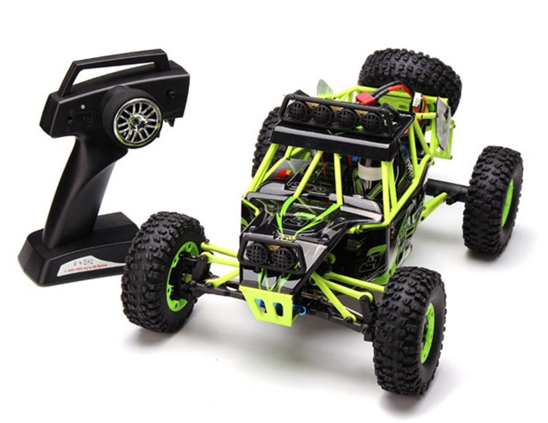 s1654 Wltoys 12428 rcカー4WD 1/12 2.4グラム50キロ/h高速モンスター車両