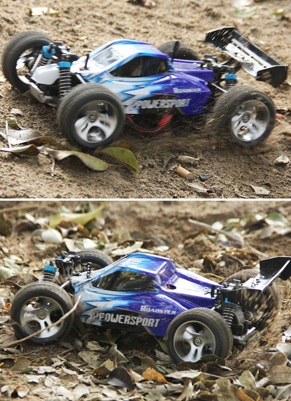 Wltoys A959 1/18 1:18 スケール 2.4G 4WD RTRオフロードバギーRCカー