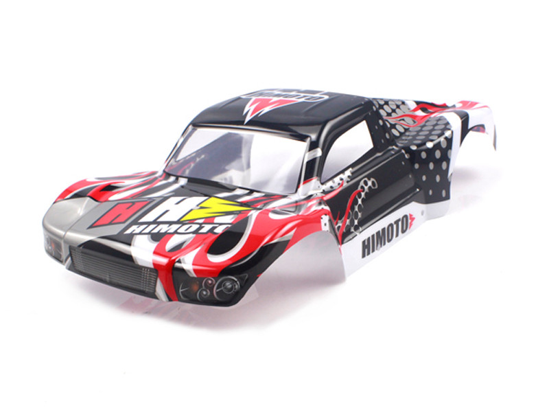 Himoto Spatha 1/10 scale RC CAR parts 31410 1:10 Black Short Course Car Body 1P for E10SC, E10SCL