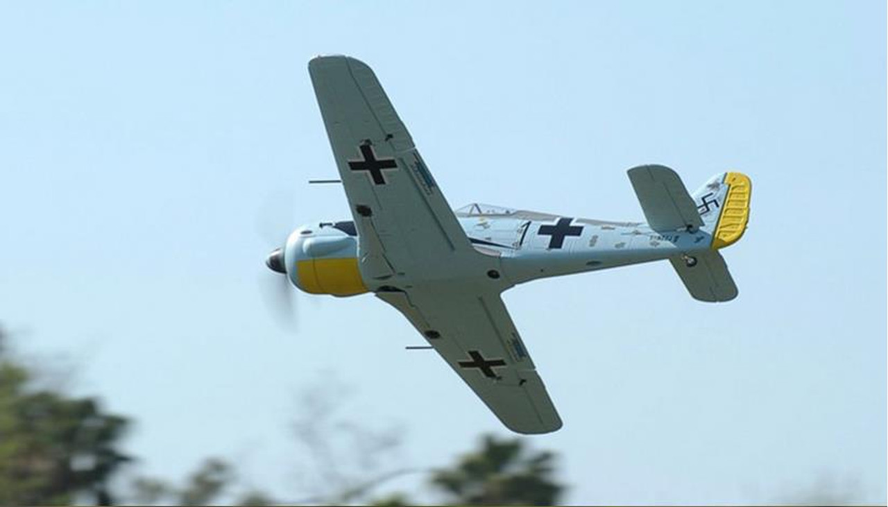 Dynam Focke Wulf FW-190 1270mm 50" Wingspan RC Warbird Plane PNP 
