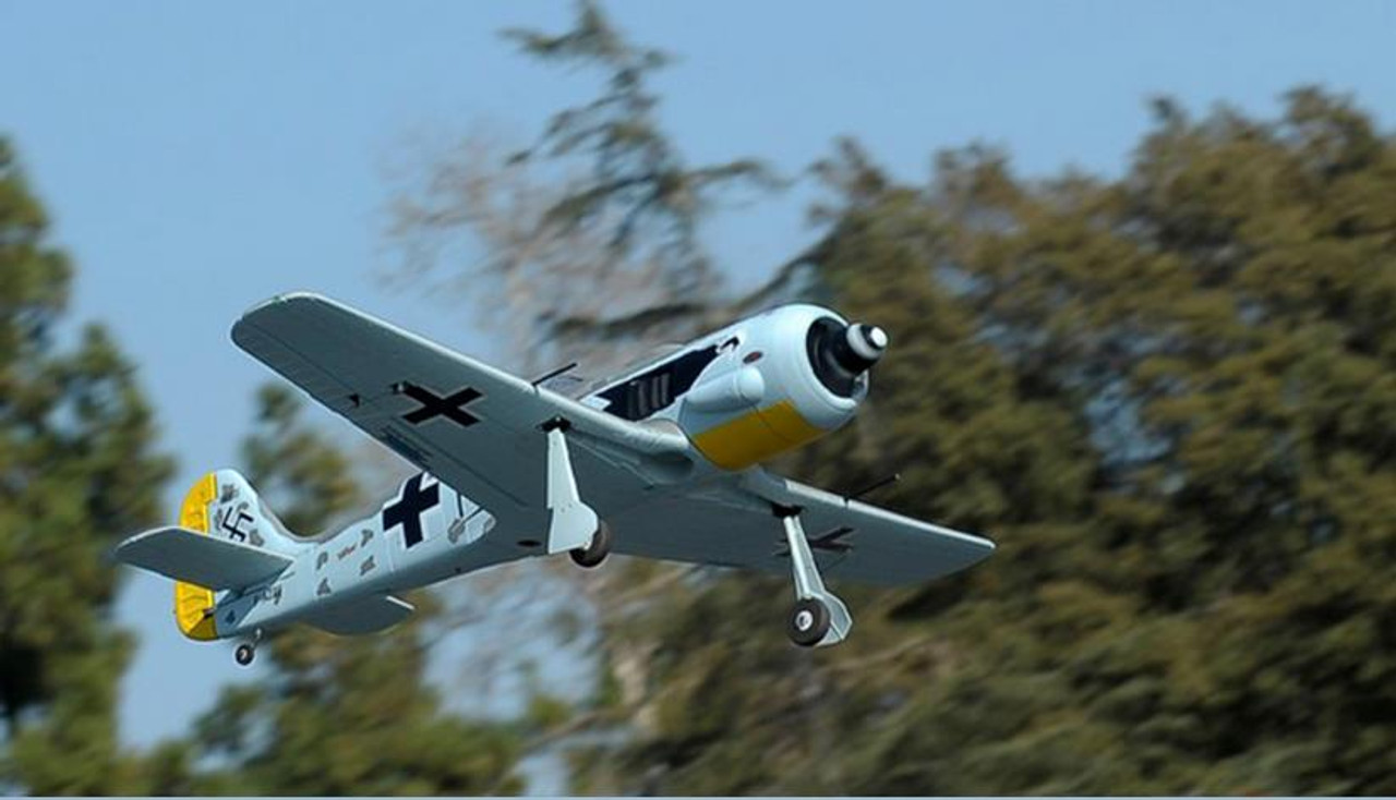 Dynam Focke Wulf FW-190 1270mm 50" Wingspan RC Warbird Plane PNP 