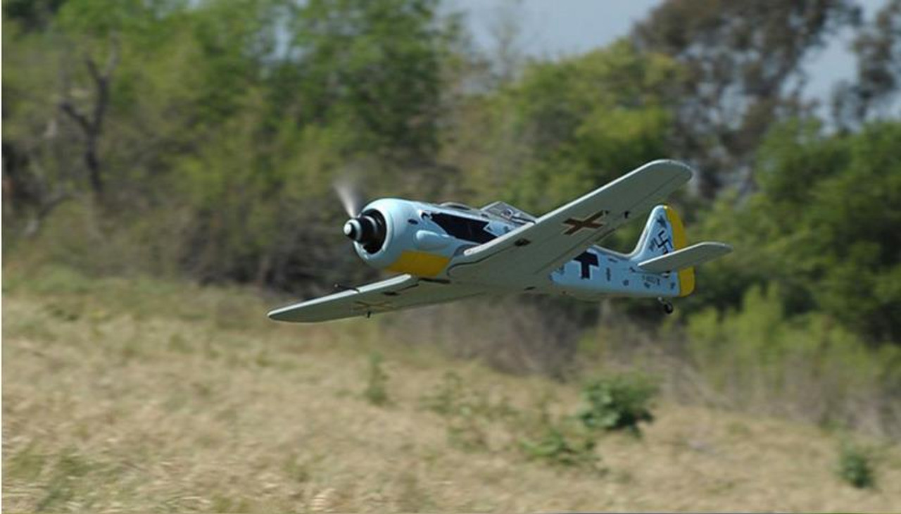 Dynam Focke Wulf FW-190 1270mm 50" Wingspan RC Warbird Plane PNP 