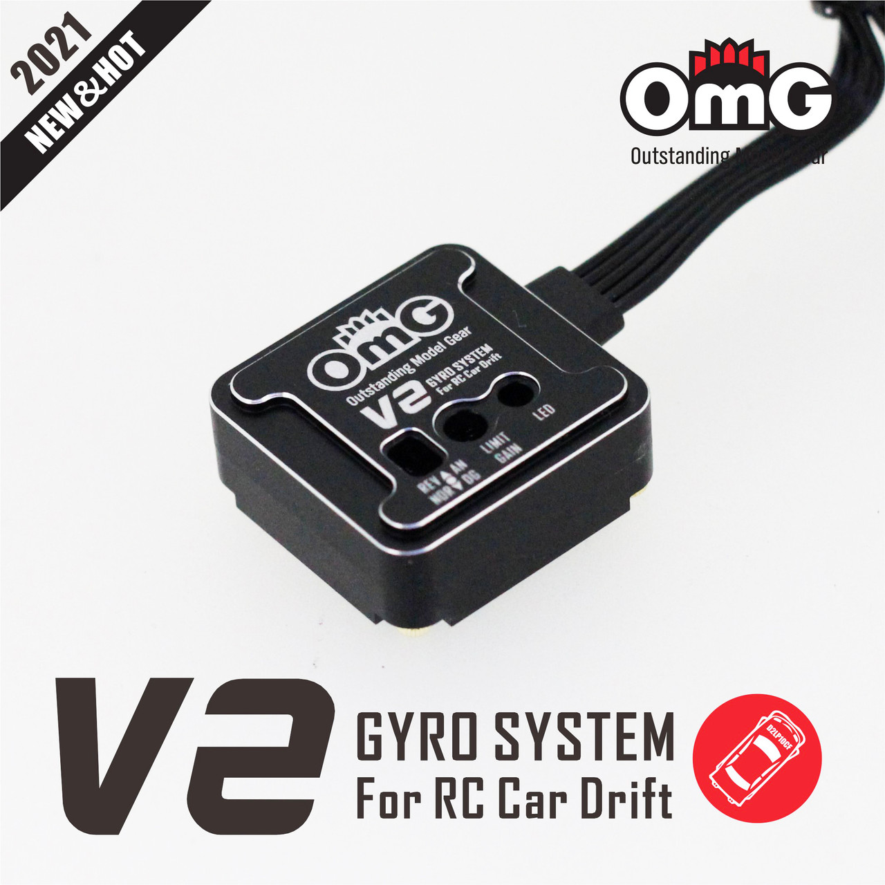 DRIFT ZERO HV サーボ　+　RPG-302ジャイロ RC DRIFT Install YOKOMO GYRO RACING PERFORMER - YouTube