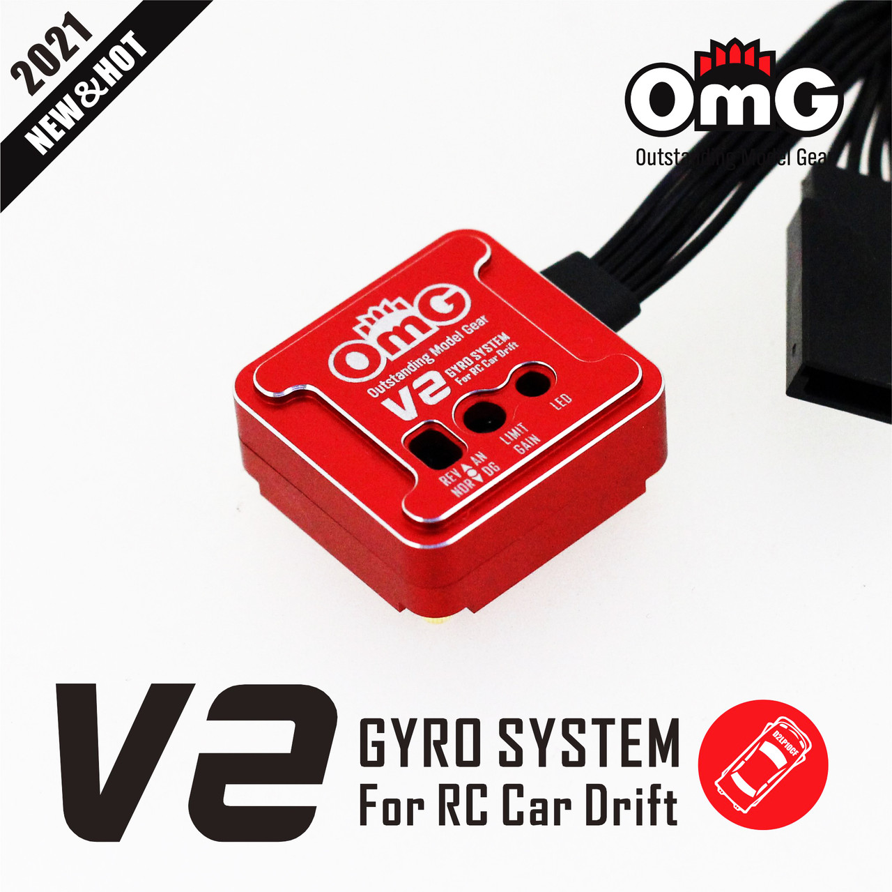 OMG High Stability RC Drift Car Steering Gyro V2 RPG-302