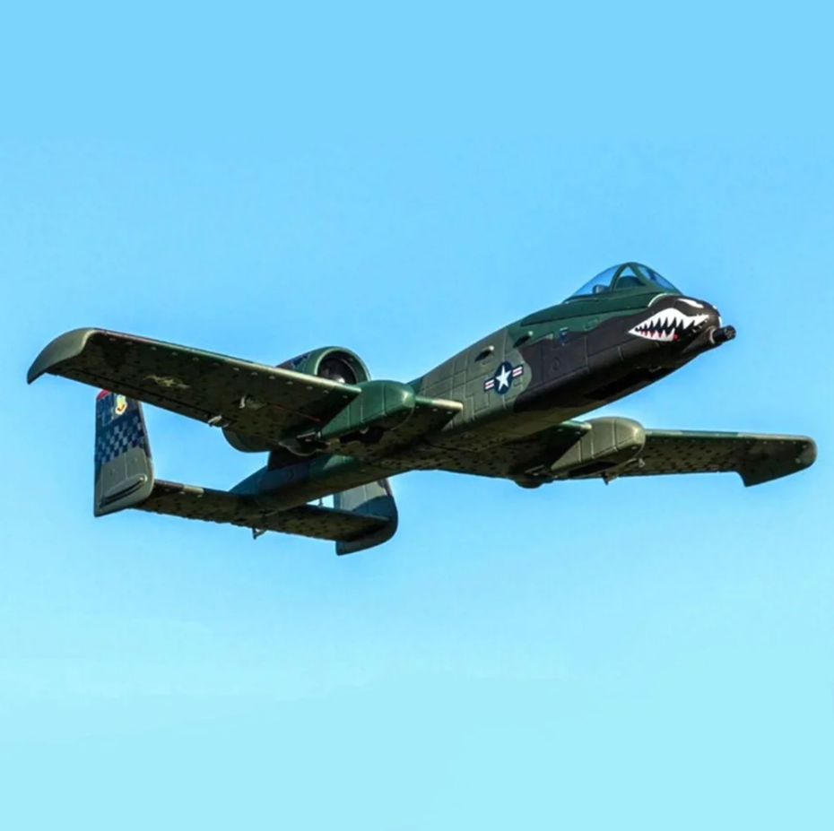Dynam A-10 Thunderbolt II V2 Green 4S Twin 64mm EDF RC Jet 