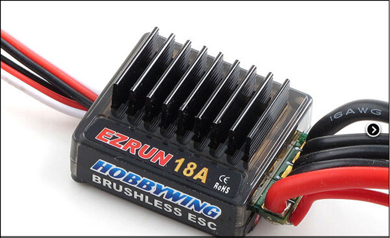 Original Hobbywing EZRUN Combo A1 A2 EZRUN-2030 12T/18T 7800KV 5200KV Brushless Motor + 18A ESC + Card EZRUN Combo for 1/18 Car
