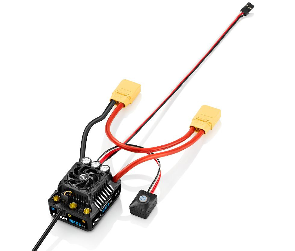 Hobbywing EzRun MAX8 G2S 160A Waterproof Brushless ESC XT90 Plug +
