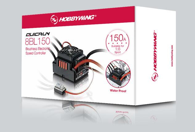 Hobbywing QuicRun WP 8BL150 all waterproof 150A 1080A Sensorless