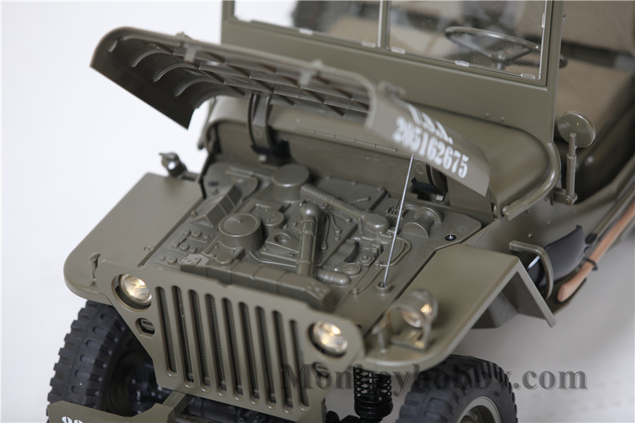 RocHobby 1/6 1941 Military MB Scaler RTR RC CAR Kit ROC001RS