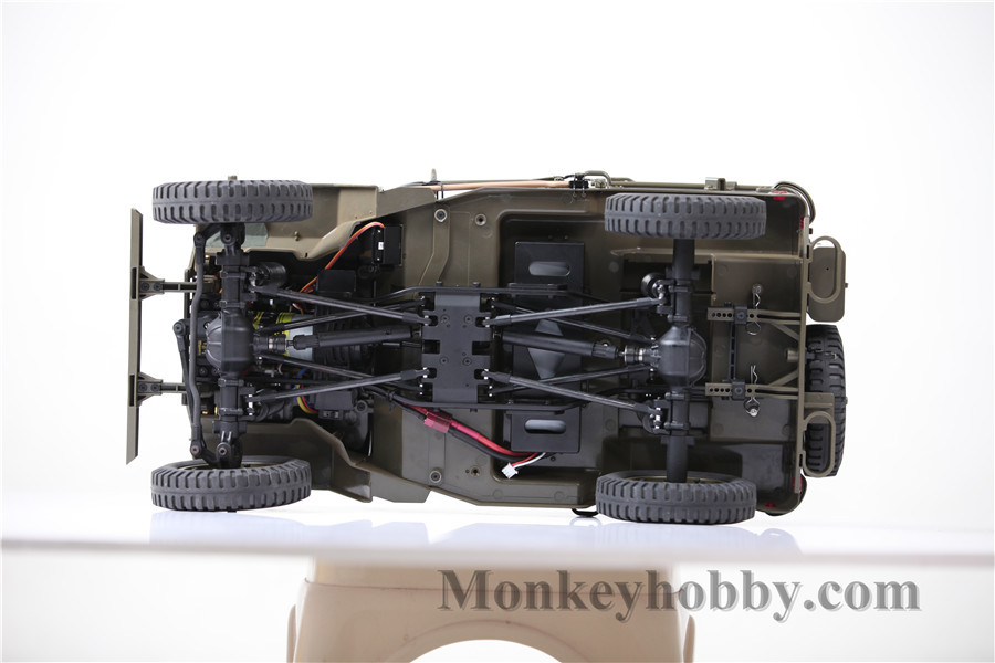 RocHobby 1/6 1941 Military MB Scaler RTR RC CAR Kit ROC001RS