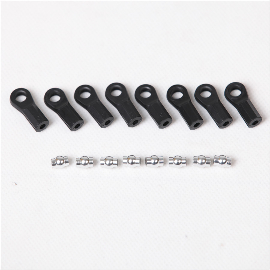 FMS ROCHOBBY 1:6 / 1:10 BALL CAP FOR LINKAGE & ROD C1009 for 1:6 1941 MB SCALER,1:6 JIMNY,1:10 MASHIGAN,1:10 TOYOTA LAND CRUISER FJ40,1:10 ATLAS