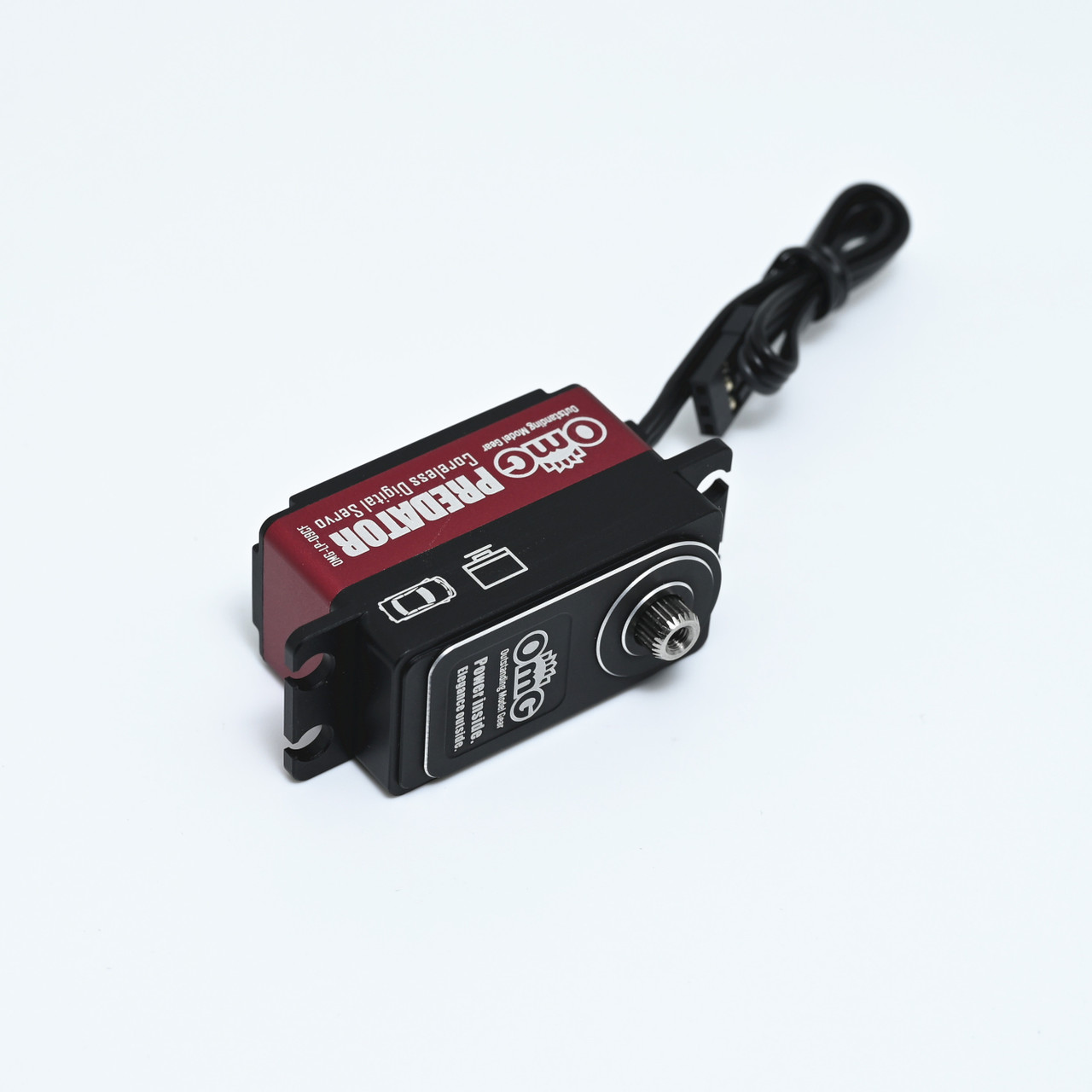 OMG Predator Metal Case High Speed Coreless Digital servo for 1/10