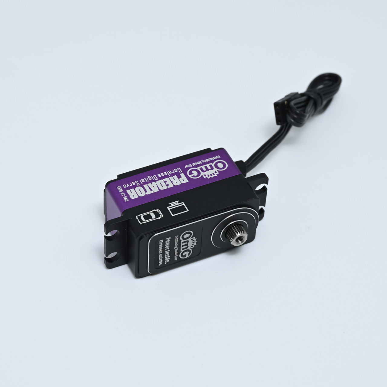 OMG Predator Metal Case High Speed Coreless Digital servo for 1/10