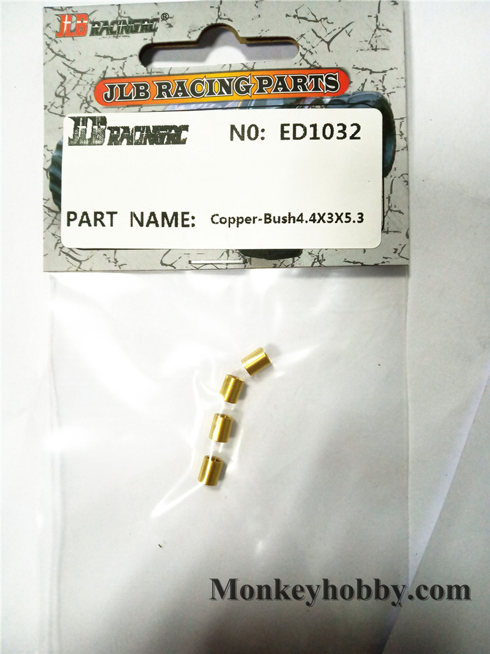 JLB Racing 1/8 41101 Climbing Car Parts ED1032 Copper Bush 4.4x3x5.3 4pcs