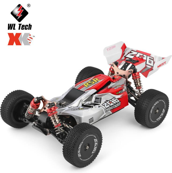まめちーこ WLtoys 144001 1/14 RC Buggy 2.4G Racing Remote Control Car