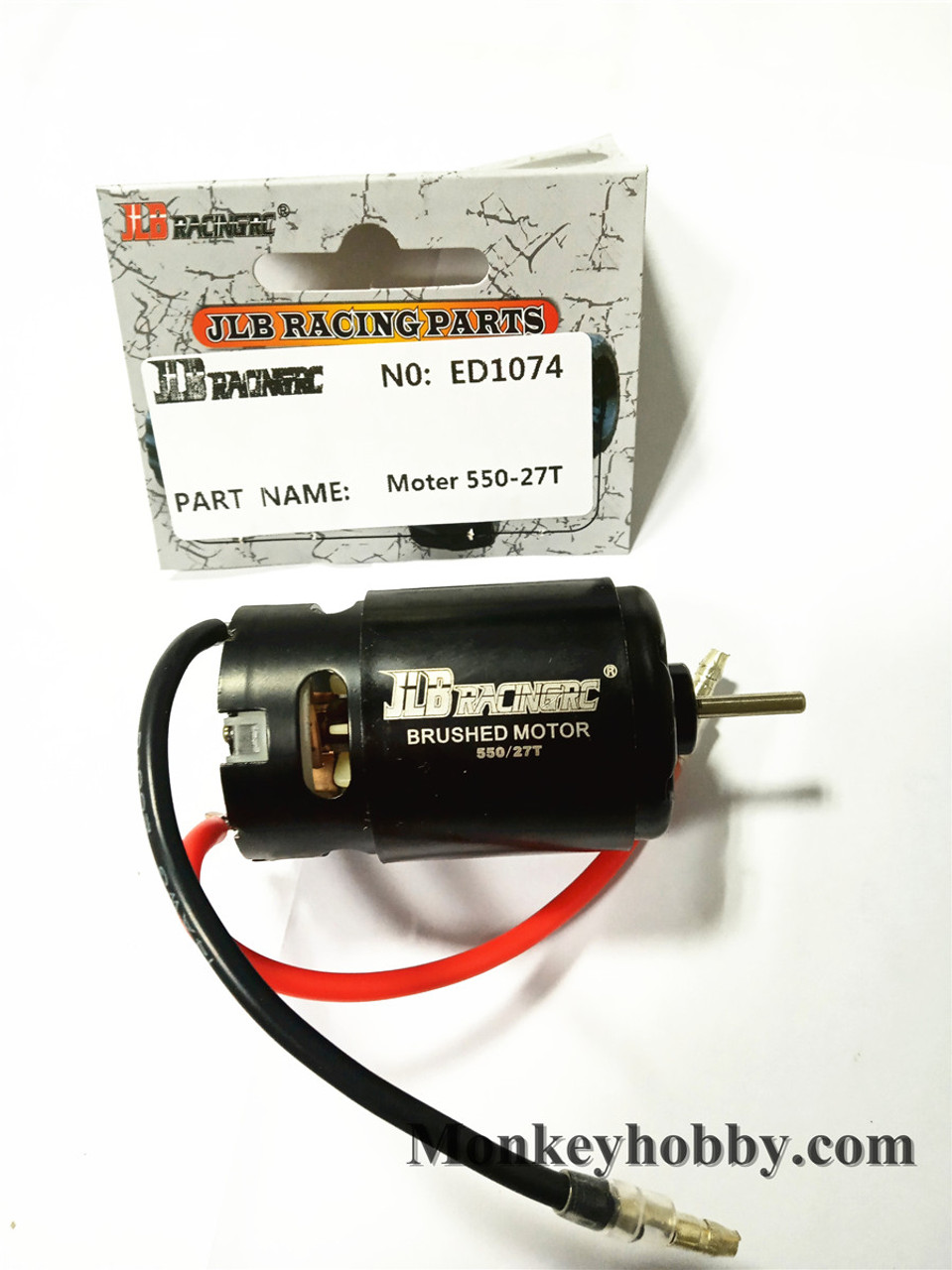 JLB Racing 1/8 41101 Crawler Car Parts ED1074 Brushed 550 motor 27T