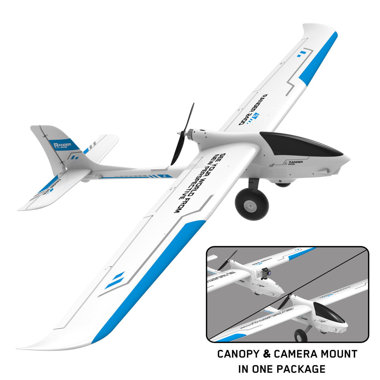 volantex ラジコン飛行機 Volantex Ranger 2400 5 Channel FPV Airplane with 2.4 Meter