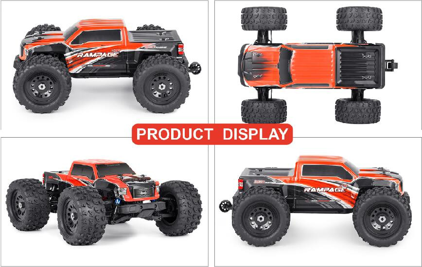 BSD Racing 1/10 4WD RAMPAGE XTE Electirc-Power 2.4GHz 2CH
