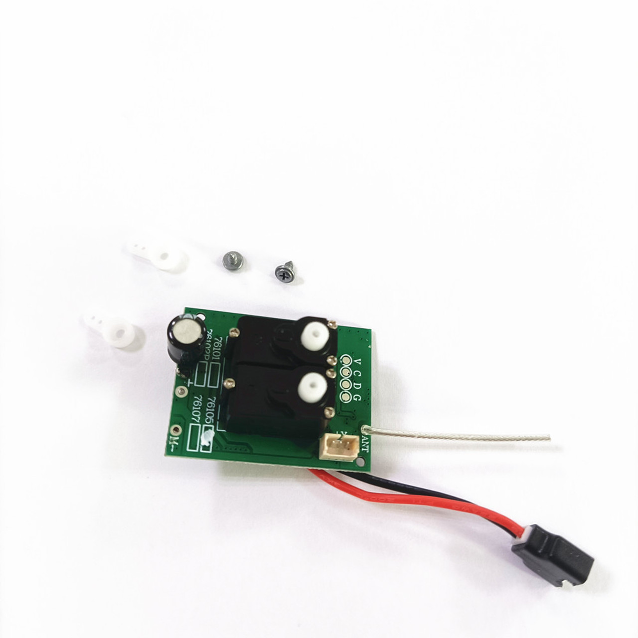 Volantex RC Plane Receiver  4ch W/ gyro, servos-#2 PR2215 for 761-5 P51-D, 761-8 F4U, 761-9 T28