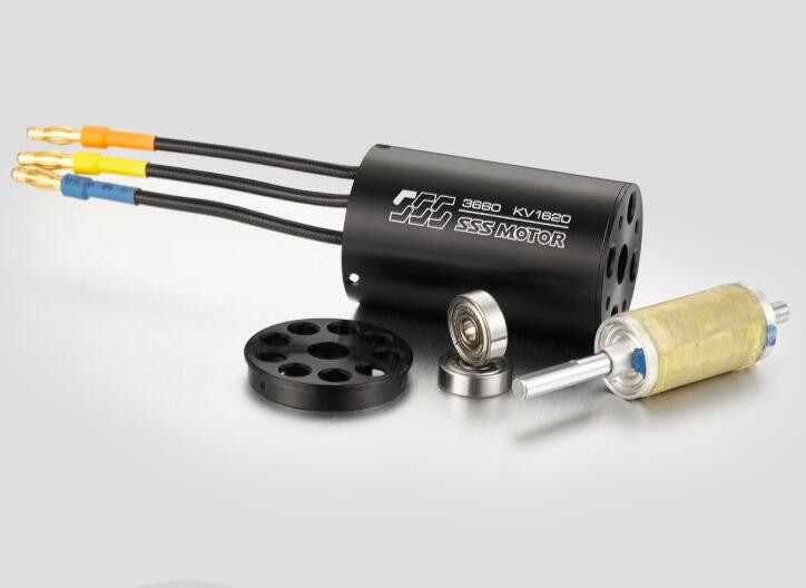 SSS 3660 1620KV / 2070KV / 2726KV Brushless Motor W/O Water Cooling