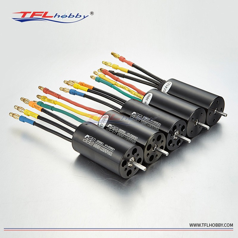 sss SSS 3660 1620KV / 2070KV / 2726KV Brushless Motor W/O Water Cooling