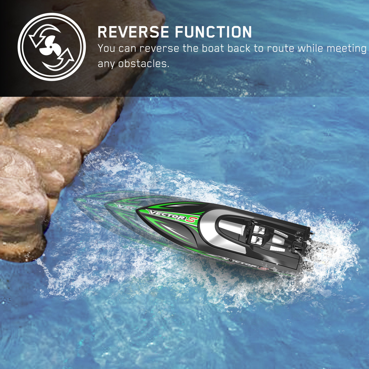 Volantex Vector S 797-4 45cm Brushless RTR RC Boat