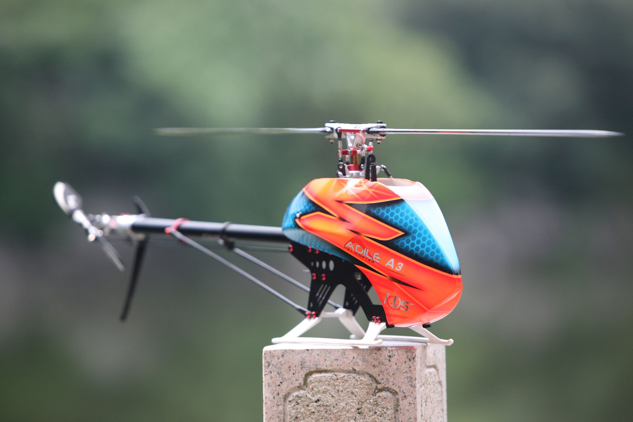 KDS Agile A3 RC 2.4GHz Remote Controlled Helicopter Kit