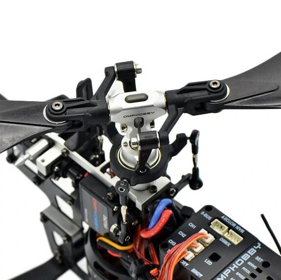 OMPHOBBY M2 V2 3D Flybarless Dual Brushless Motor Direct-Drive RC