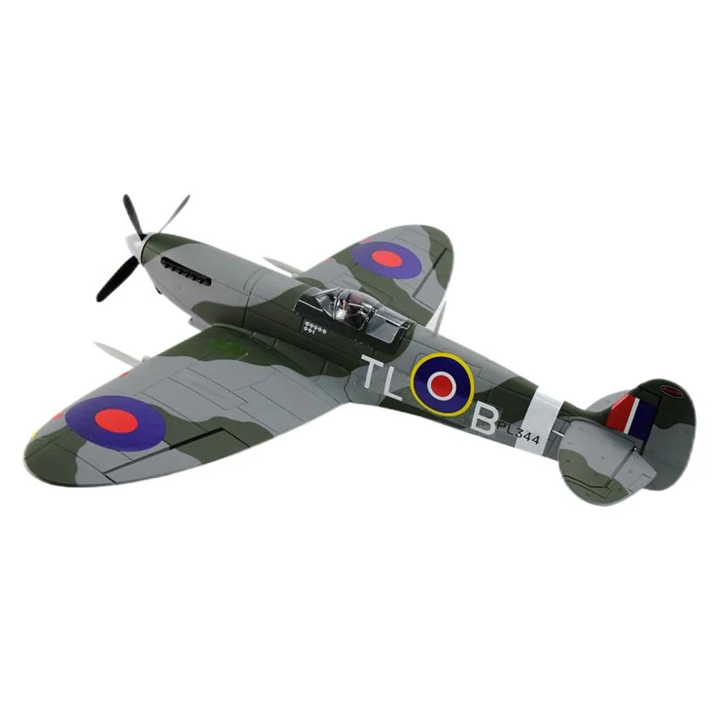 Dynam Supermarine Spitfire V3 1200mm Wingspan w/ flaps retracts 4S RC Warbird Plane