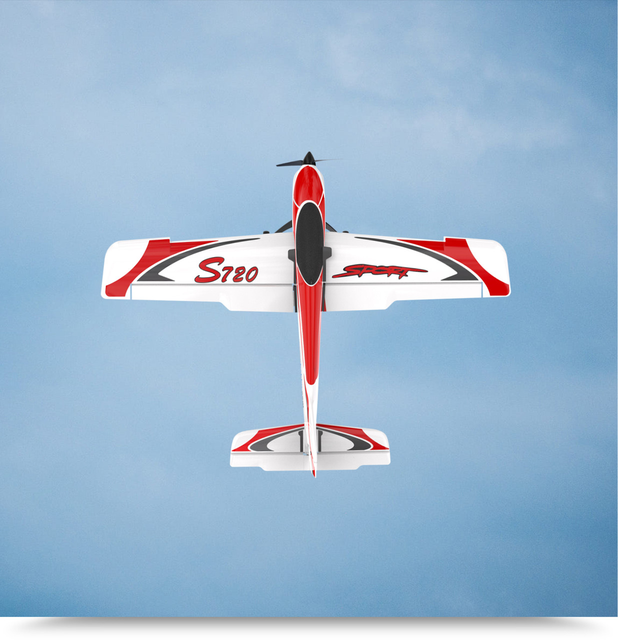 OMPHOBBY S720 RC Plane RTF 6-Axis Gyro Stabilizer RC Airplane