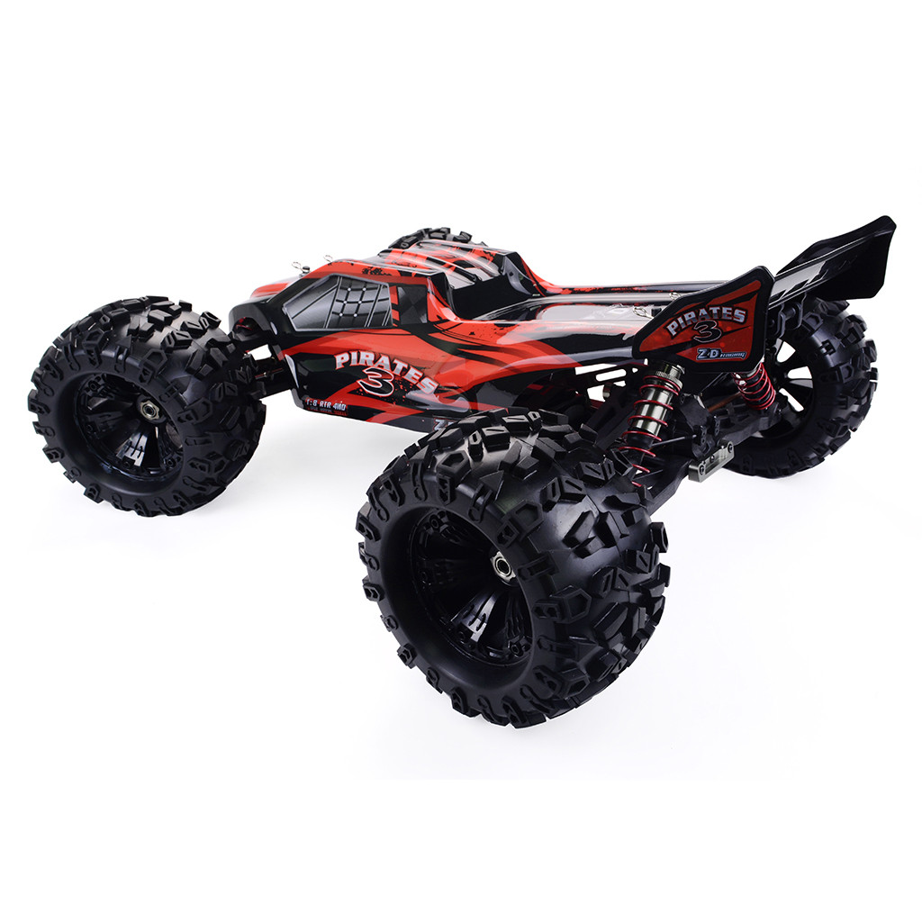 ZD Racing 1/8 Remote Control 9021-V3 Pirates3 Truggy Red RTR