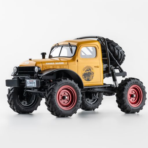 FMS 1:24 FCX24 Power Wagon RTR RC Car FMS12401RTRBU