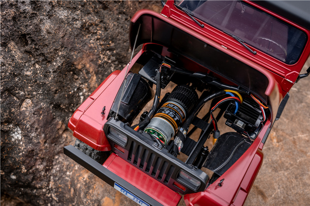 Available! FMS New Item  ROCHOBBY 1:10 Mashigan RC Rock Crawler RS Red 4WD RTR ROC11033 RSRD
