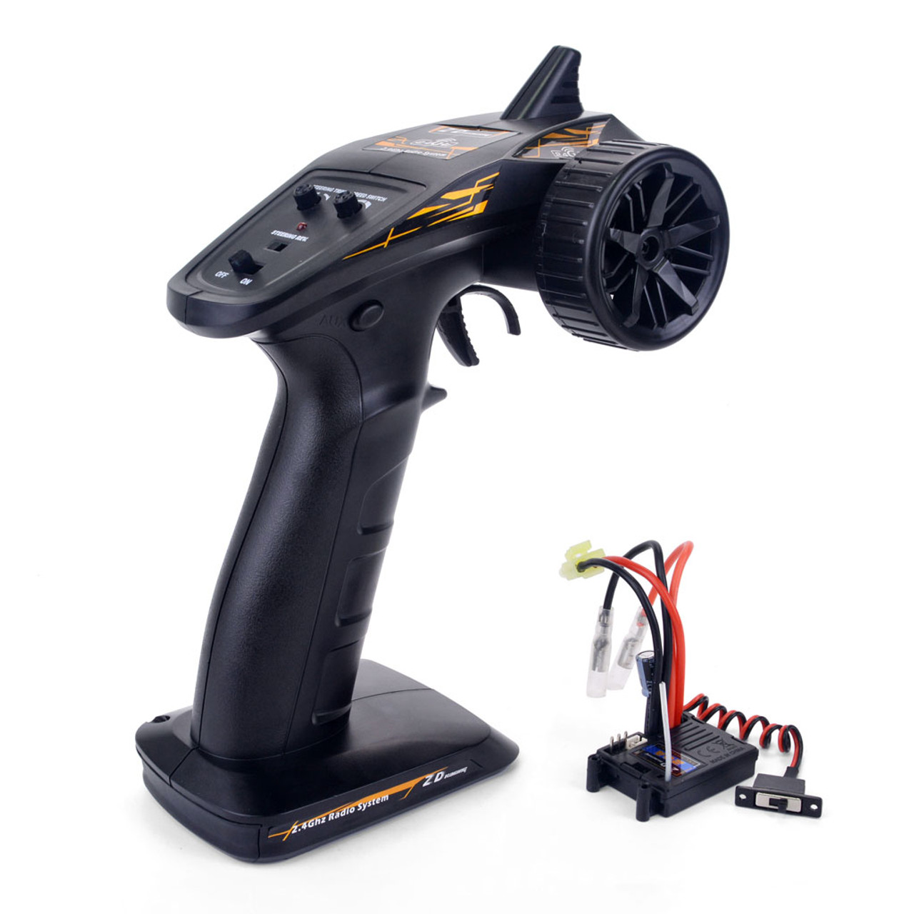ZD Racing 1/10 DBX-10 Brushed 2.4G Radio + Brushed 2H1 ESC 7592