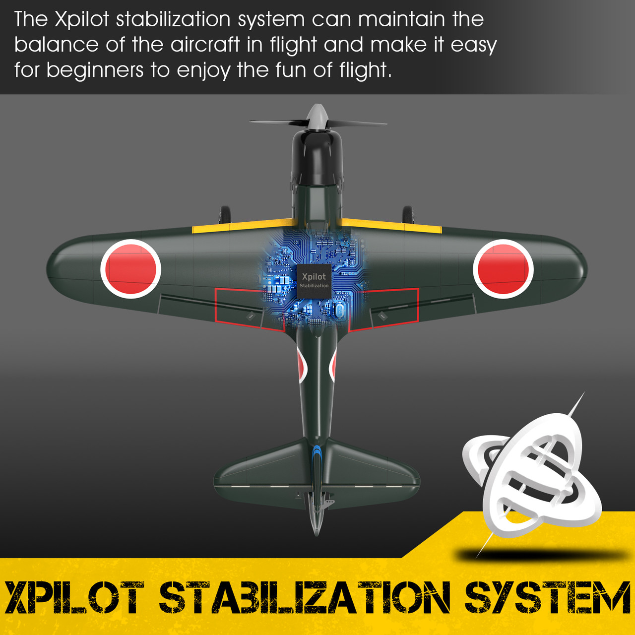 Volantex RC 戦闘機 零式 A6M ラジオコントロール400mm Volantex RC Plane Zero RC Aircraft EPP 400mm Wingspan 2.4G 6-Axis