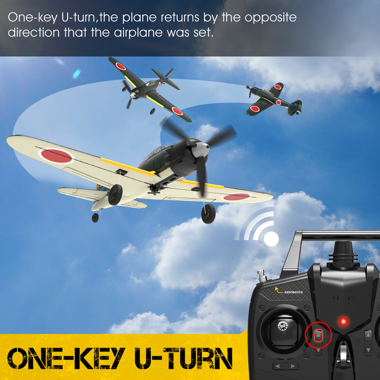 Volantex RC Plane Zero RC Aircraft EPP 400mm Wingspan 2.4G 6-Axis
