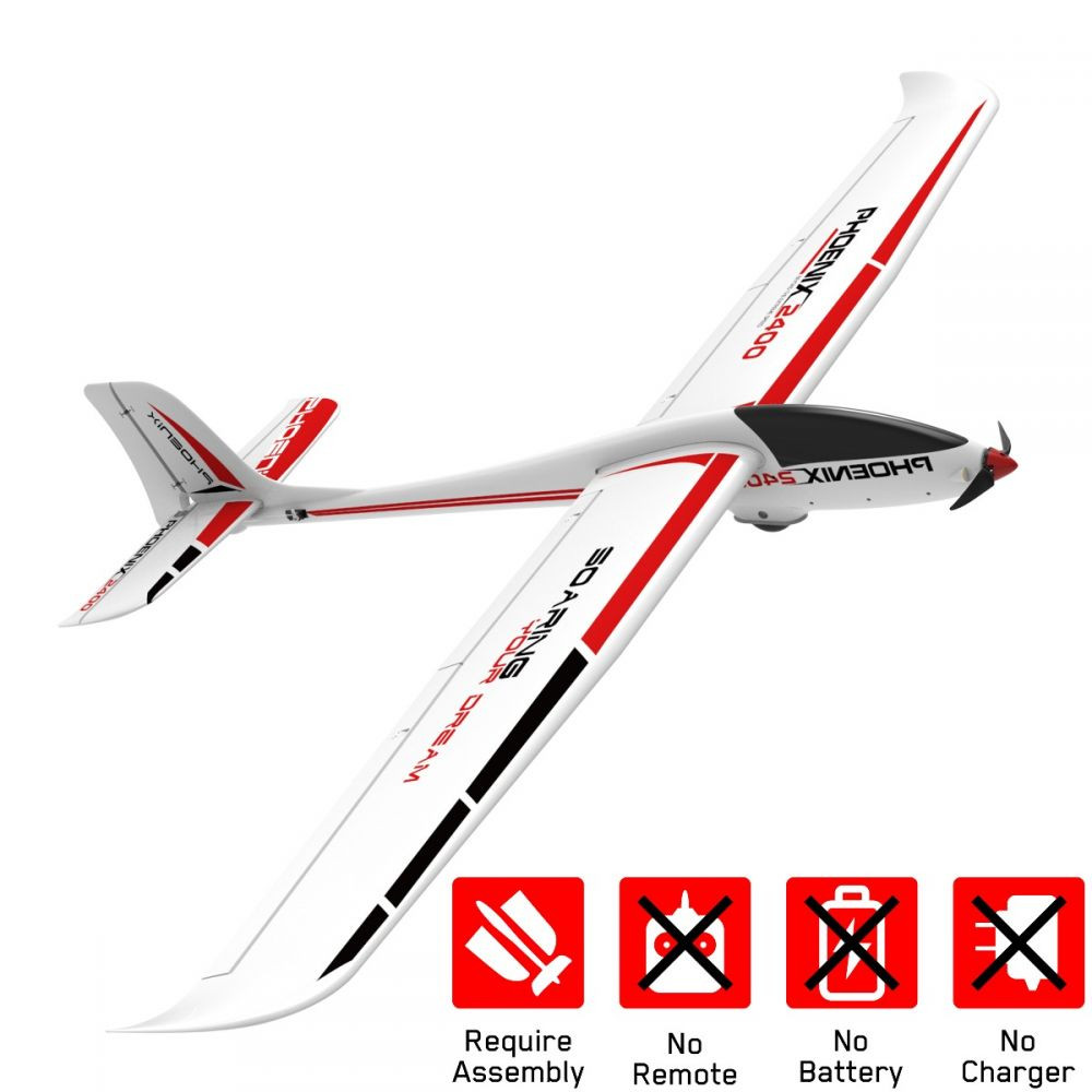 Volantex Phoenix 2400 5 Channel Glider with 2.4 Meter Wingspan and