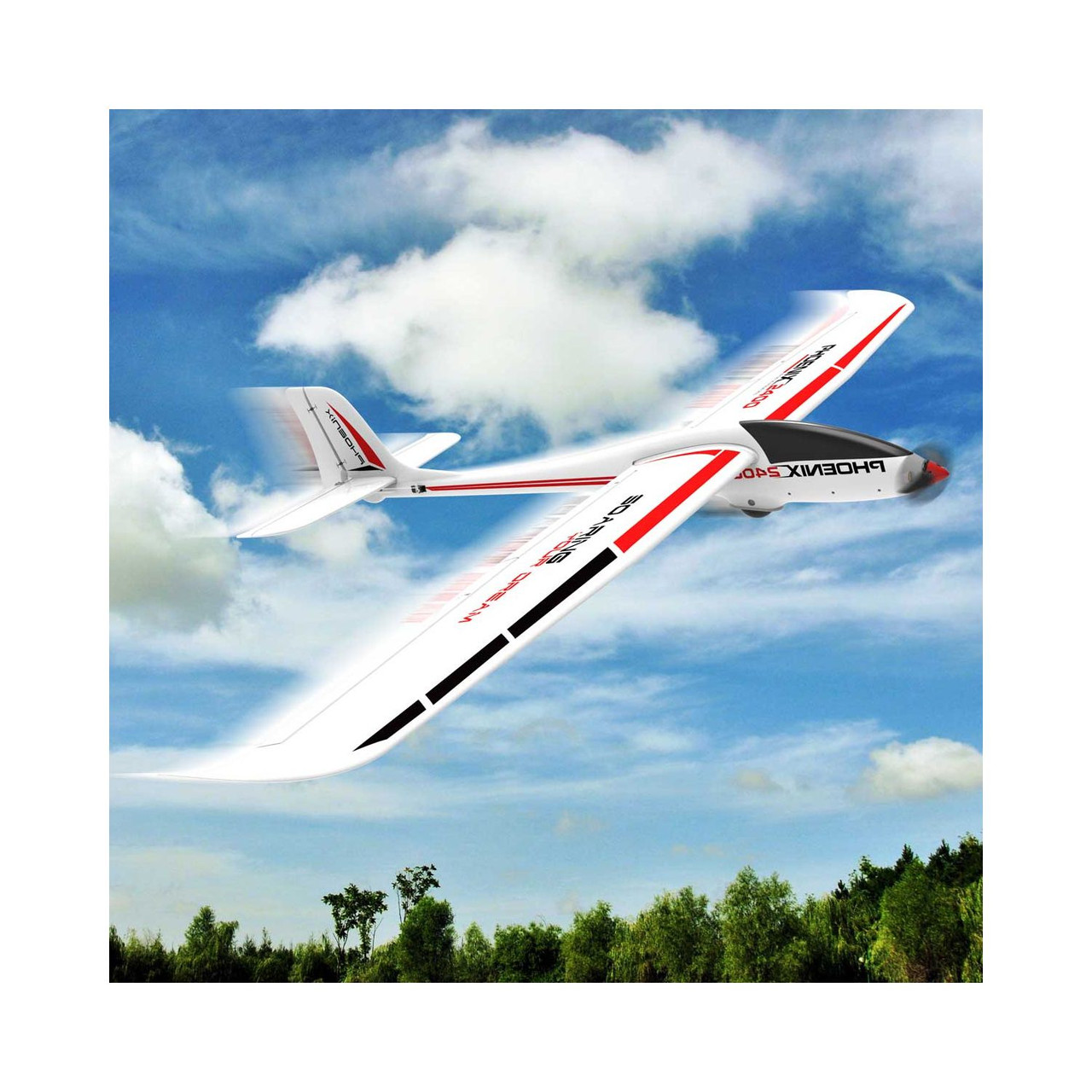 Volantex Phoenix 2400 5 Channel Glider with 2.4 Meter Wingspan and