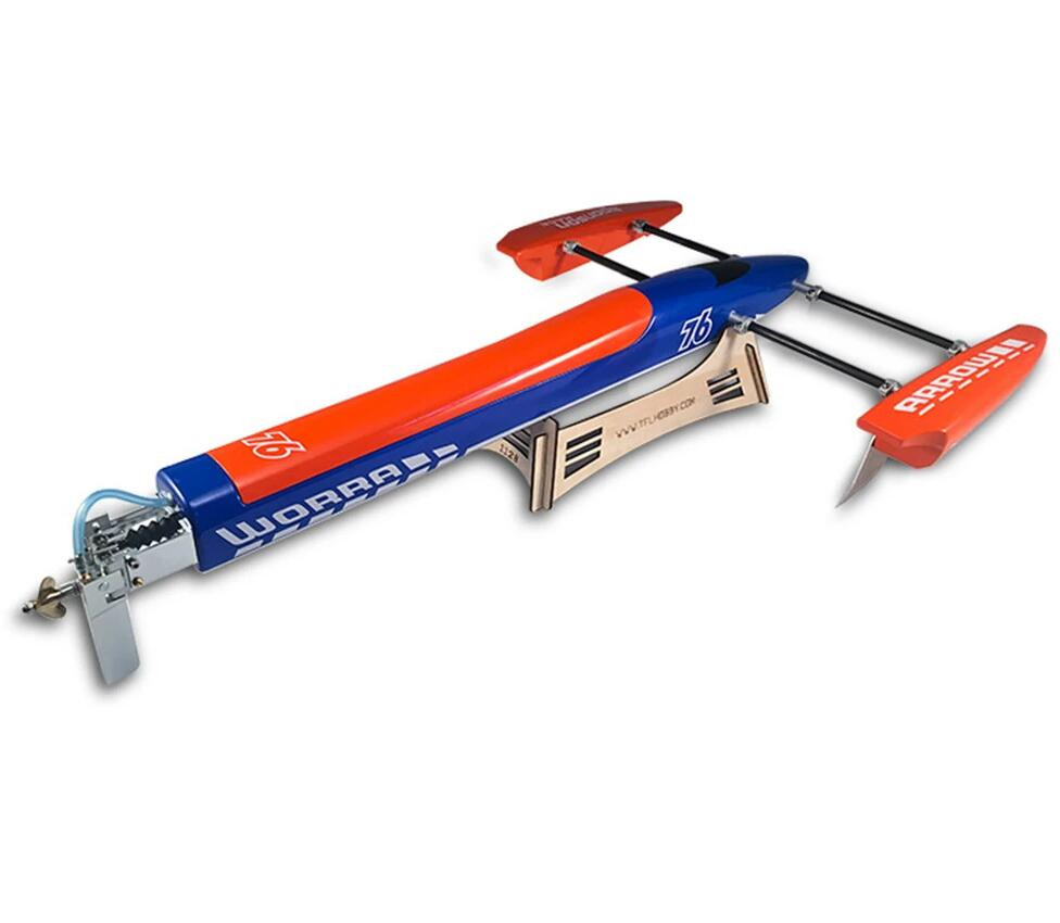 TFL 1128 Blue Arrow Outrigger Brushless Electric RC Boat with 2958