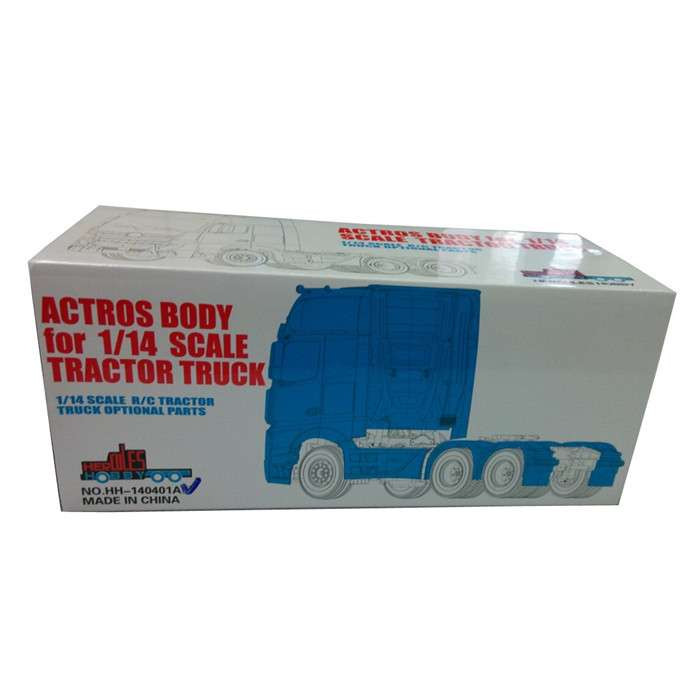 Hercules Hobby 1/14 Scale Tractor Truck Trailer Complete Body