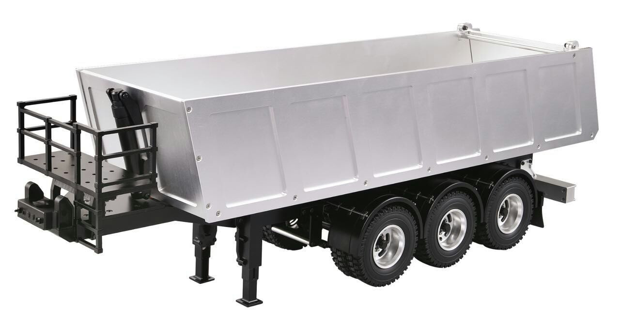 Hercules Hobby 1/14 Scale Semi-Metal Dump Trailer 744*189*236mm HH