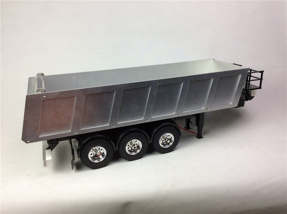 Hercules Hobby 1/14 Scale Semi-Metal Dump Trailer 744*189*236mm HH