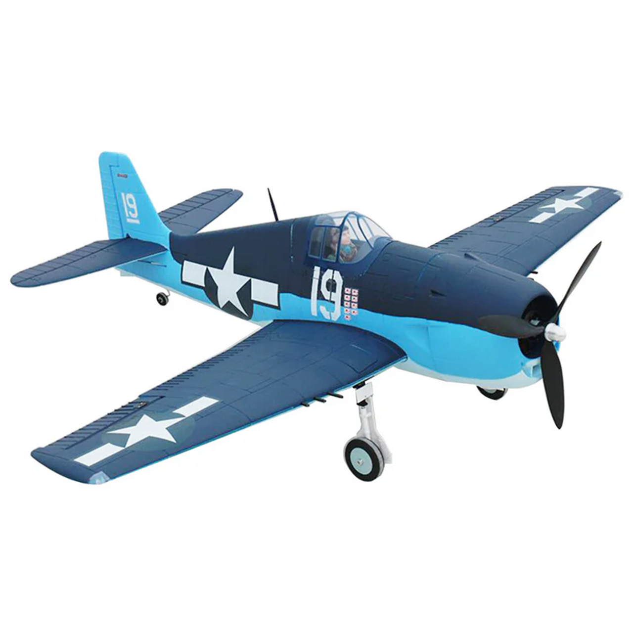 Dynam F6F Hellcat 1270mm 8958 Remote Control Plane With/ Flaps & Retracts