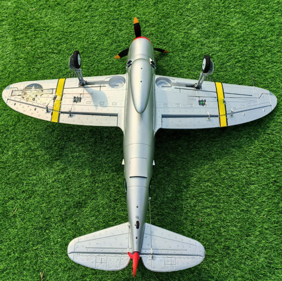 Upgrade! Dynam P-47D Thunderbolt 1220mm V2 4s w/ Flaps & Retracts PNP RC Warbird