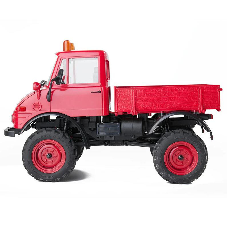 fcx24 ウニモグ FMS FCX24 1/24 Unimog RTR Micro Rock Crawler Combo (Red
