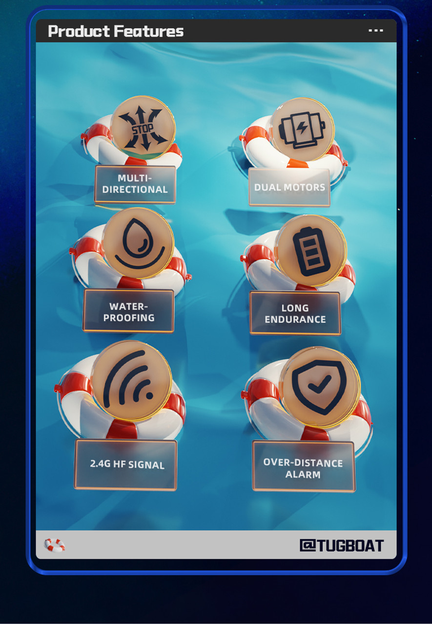 1/72 Simulation scale RC TUGBOAT 686 RTR