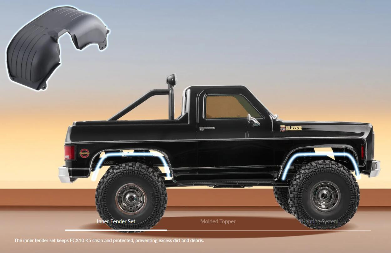 FMS 1:10 FCX10 Chevrolet K5 Blazer RS RC Crawler FMS11001RS